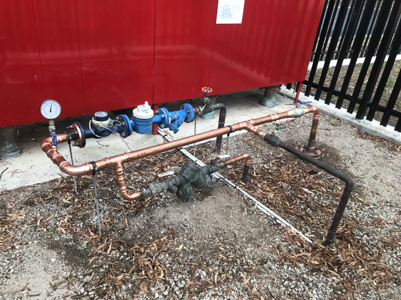 Water meter assembly, Tullamarine